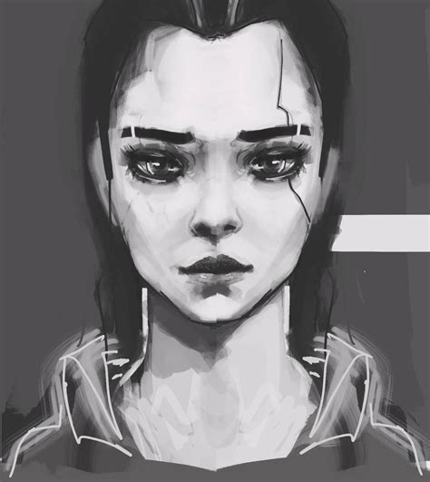 Cyberpunk girl (Sofi) by marco-mice-art on DeviantArt