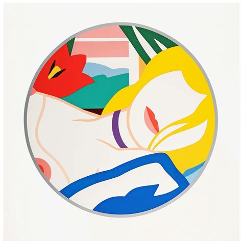 Tom Wesselmann - Big Blonde (huge hand signed screen print) 1989 For