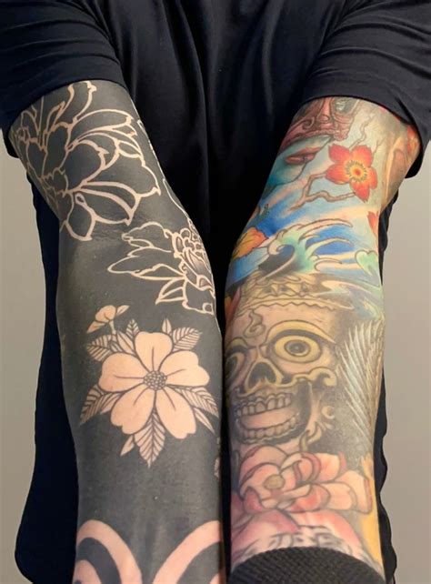 Blackout Tattoo Sleeve Ideas | Tattoo Vagabond