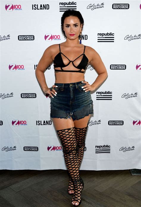DEMI LOVATO at a Pool Party in Gansevoort in New York – HawtCelebs