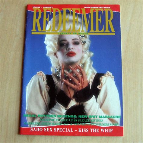 Redeemer magazine Volume 1 Number 2 Marquis de Sade horror film culture
