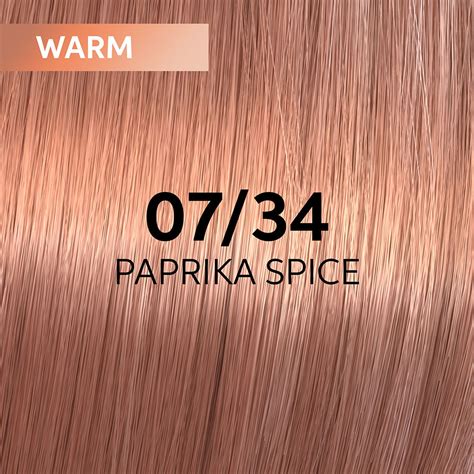 Wella Shinefinity 07/34 Гель-крем краска Красная паприка – Купить За 865