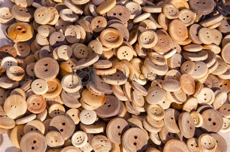 wooden buttons in the fair by alis_photo Vectors & Illustrations Free ...