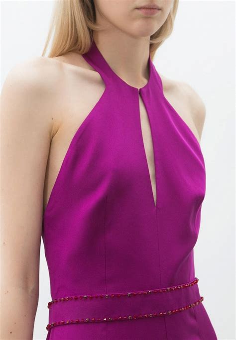 Платье Yves Saint Laurent Resale, цвет: фуксия, MP002XW0MF3J — купить в ...