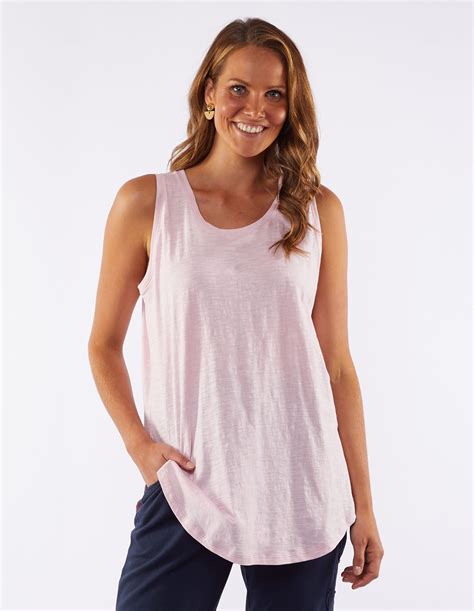 scoop tank pink lima