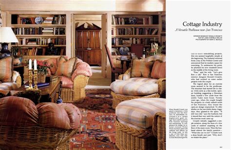 Cottage Industry | Architectural Digest | MAY 1989