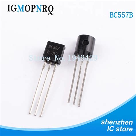 100PCS/LOT BC557B TO 92 BC557 TO92 557B Triode Transistor New-in ...