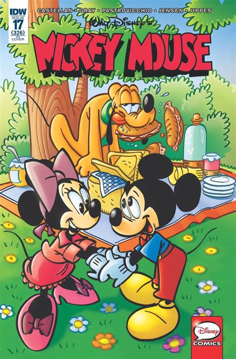 Mickey Mouse #17 RI cover - IDW Publishing Colors: Fabio Lo Monaco ...