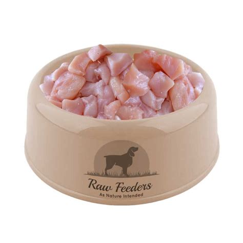 chicken fillet chunks kg boneless raw feeders