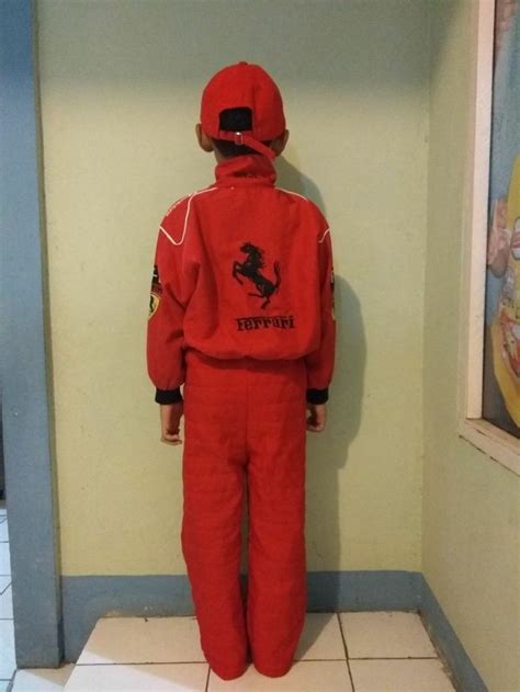 Ferrari F1 racer costume