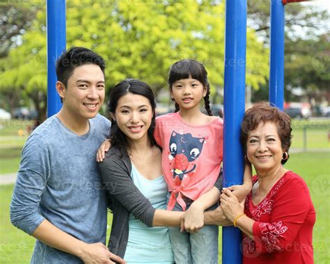Southeast Asian multigeneration family parents daughter grandmother