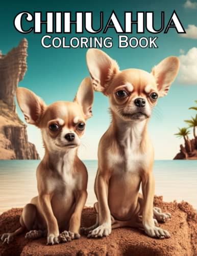 Chihuahua Coloring Book: Simple and Easy Chihuahuas Coloring Pages by ...