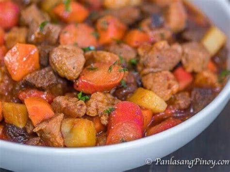 Filipino Menudo Recipe | Bryont Blog