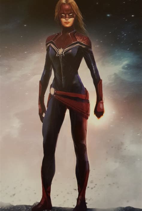 This Captain Marvel Concept Art Was Released A Few Months, 44% OFF