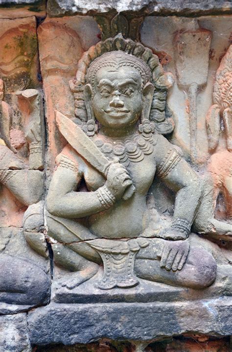 Terrace of the Leper King, Angkor Thom, Cambodia