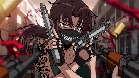 Black Lagoon Wallpaper 4K, Revy, 5K