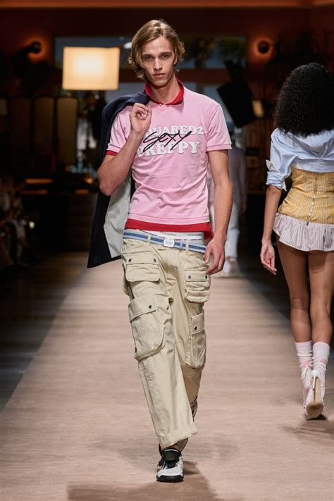 Dsquared2 Spring 2024: Preppy Goes Sensual