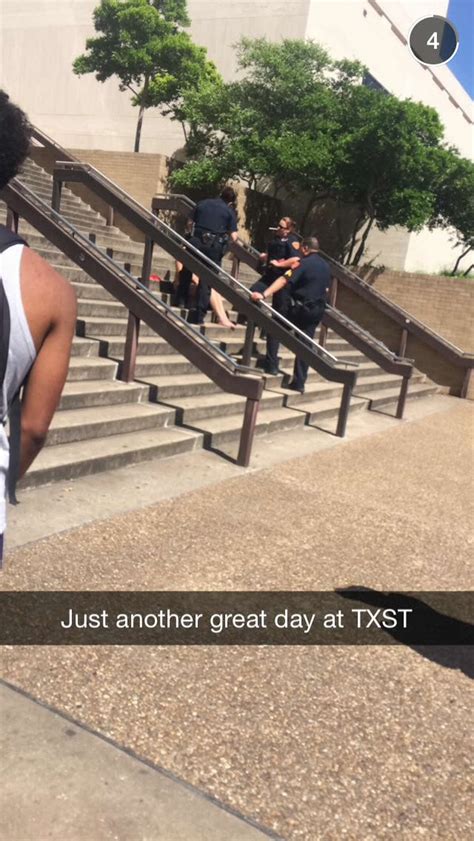Texas State student sits nearly nude outside library for art project on