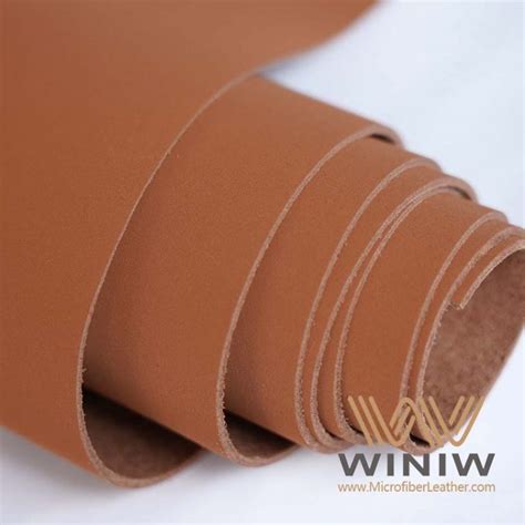 1.8mm Thick Microfiber Faux Nubuck Leather Fabric - WINIW Shoe Materials