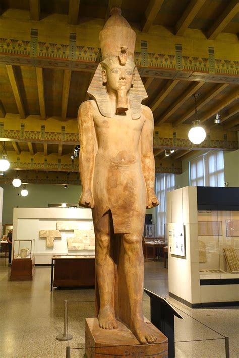 Colossal statue of King Tutankhamun from the temple of Aye and Horemheb
