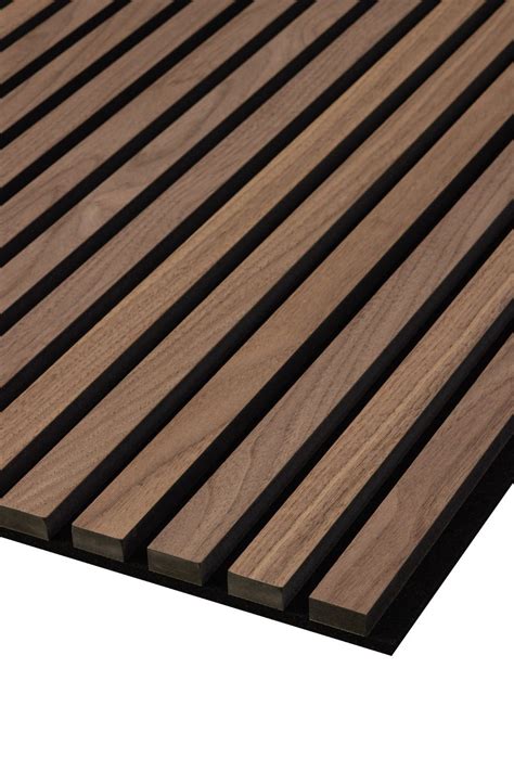 SlatWall Midi Walnut Wood Panel | Naturewall