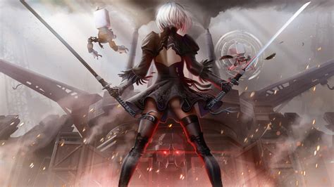 Nier: Automata 2B Wallpapers - Wallpaper Cave