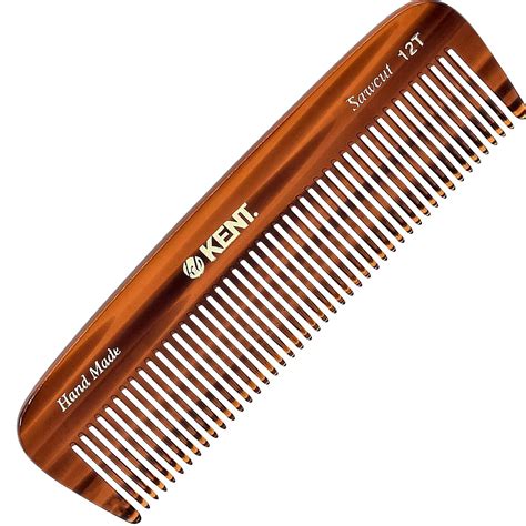 amazoncom kent   coarse hair detangling comb wide teeth pocket