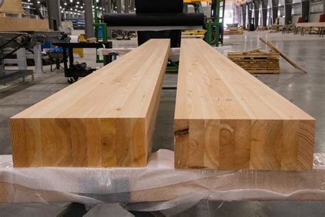 GLULAM - Glue Laminated Beams / Columns - Mass Timber - Kalesnikoff