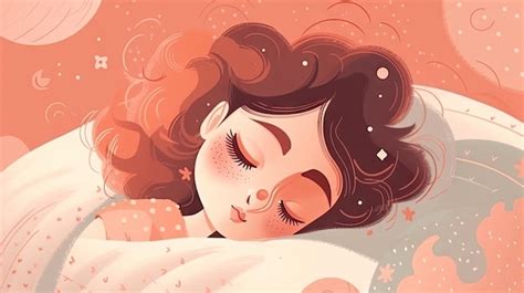 Premium AI Image | Cozy Morning Sleep of a Cute Anime Girl