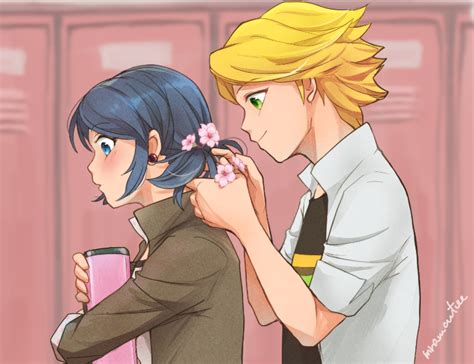Just some cute adrinette art : r/miraculousladybug