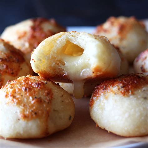 Cheese Stuffed Garlic Rolls - Handle the Heat