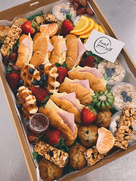 Brekky box - Breakfast platter box Breakfast Picnic, Breakfast Platter