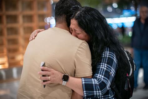 Oregon family shares tearful goodbye at PDX as wife follows deported