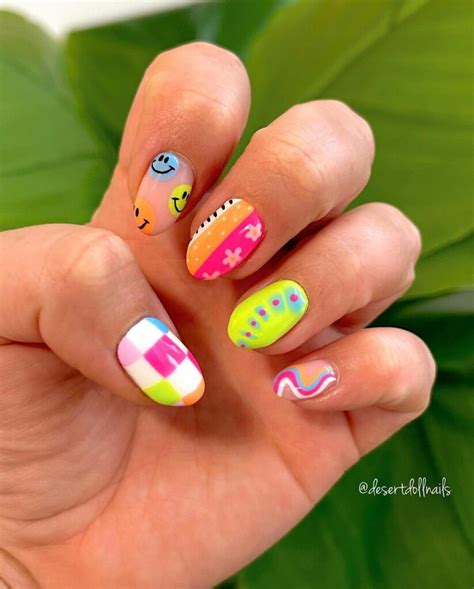33+ Trendy Summer Nail Designs For Short Nails - Nail Designs Daily