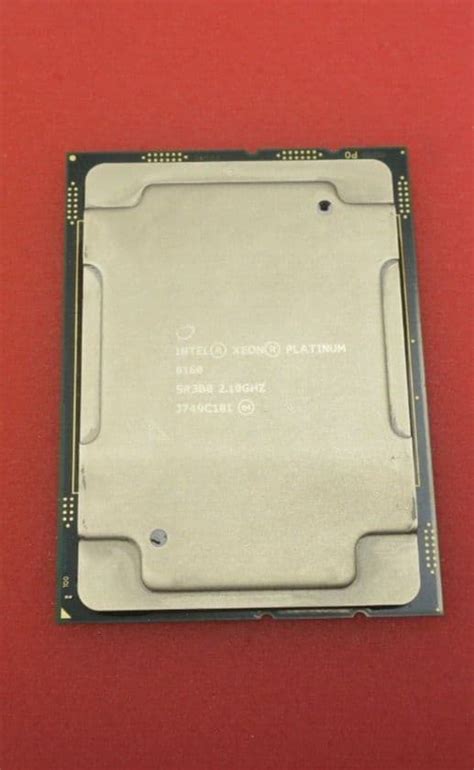 Intel Xeon Platinum 8160 24-Core 2 10GHz SR3B0 LGA3647 33MB Server CPU ...