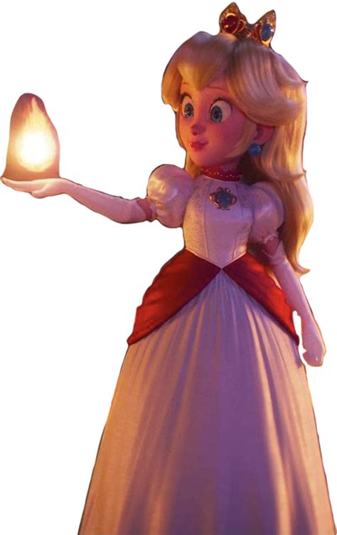 Fire Princess Peach (TSMBM) vector 2 by MrToonlover83 on DeviantArt