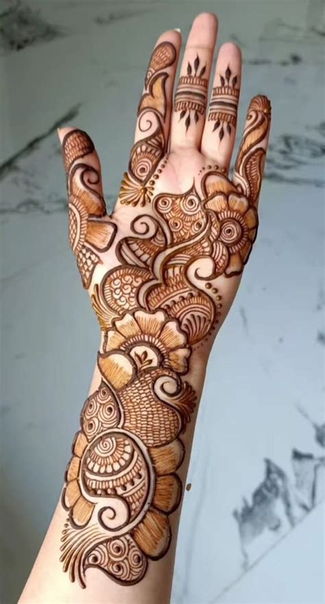 front hand mehndi design arabic wtih images  spruce styles