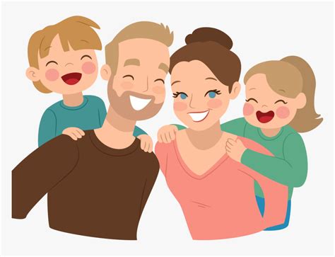 clipart family photo cartoon