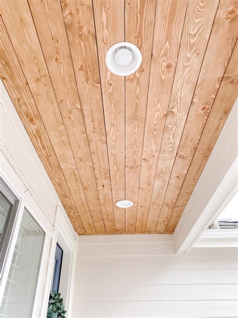 Wood Look Porch Ceiling | Shelly Lighting
