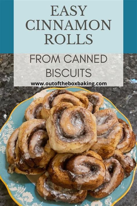 how to make cinnamon rolls out of biscuits