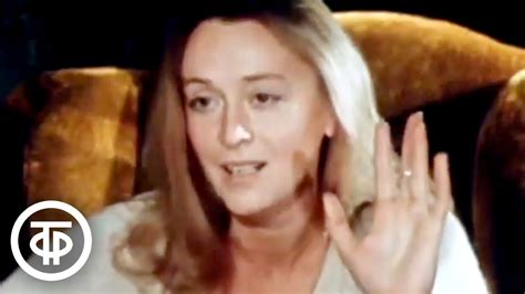 Маргарита Терехова об актерском мастерстве, о психологии, эмоциях ...