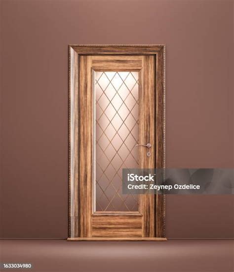 pintu tunggal pintu depan rumah baja kayu pintu masuk tunggal