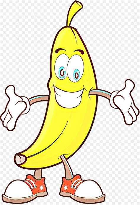 banana gambar pisang kartun gambar ilustrasi gratis kartun pisang