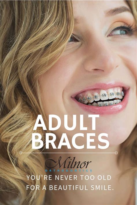 Braces for Adults | Orthodontics, Dental braces, Dental advertising