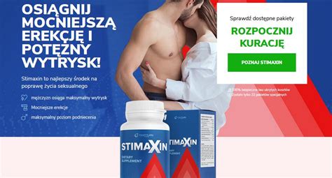 Stimaxin Recenzje [PL] - Rampa do Swojej Mocy Seksualnej! Opinie, Cena