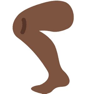 Leg - Free vector emoji on creazilla.com