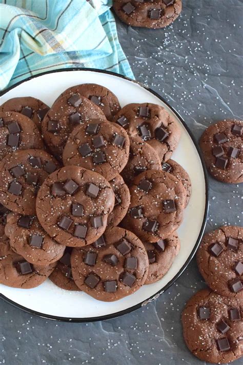 Dark Chocolate Chunk Cookies - Lord Byron's Kitchen