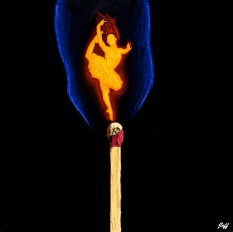 La flamme de danse (The Dancing Flame) by hellopian on DeviantArt