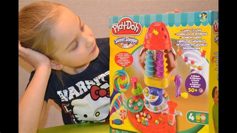 Плей до пластилин. Фабрика конфет Play doh videos Sweet Shoppe Candy ...