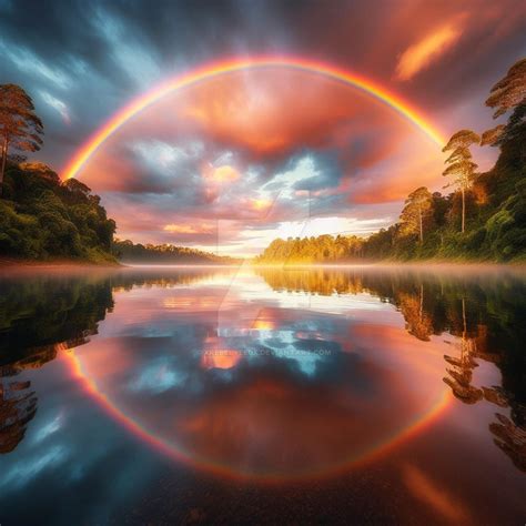 rainbow over rainbow digital art by xRebelYellx on DeviantArt